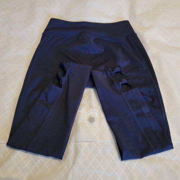 Chico's Zenergy Leggings Navy Activewear Athleisure Women Size XS to Small NWOT - Picture 14 of 16